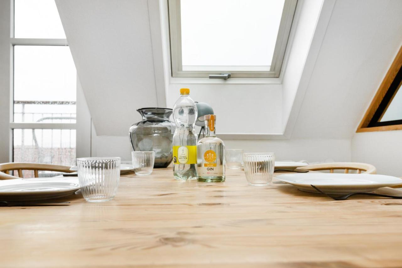 Come Stay In Penthouse With Room For 2-People Århus Екстериор снимка